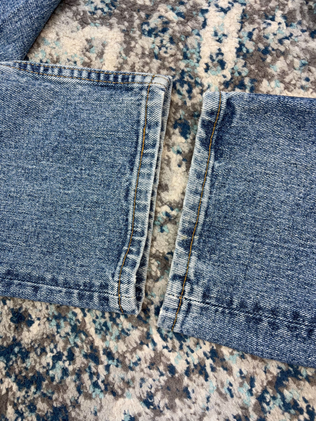Vintage 90s Levis 505 Red Tab Medium Wash Tapered Denim Pants Size 33