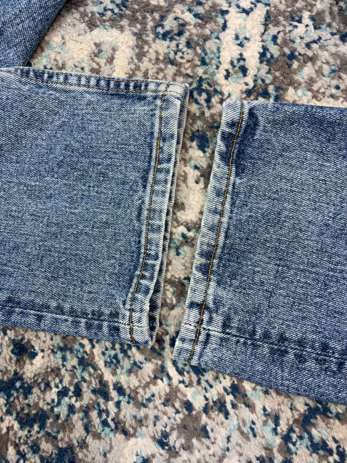 Vintage 90s Levis 505 Red Tab Medium Wash Tapered Denim Pants Size 33