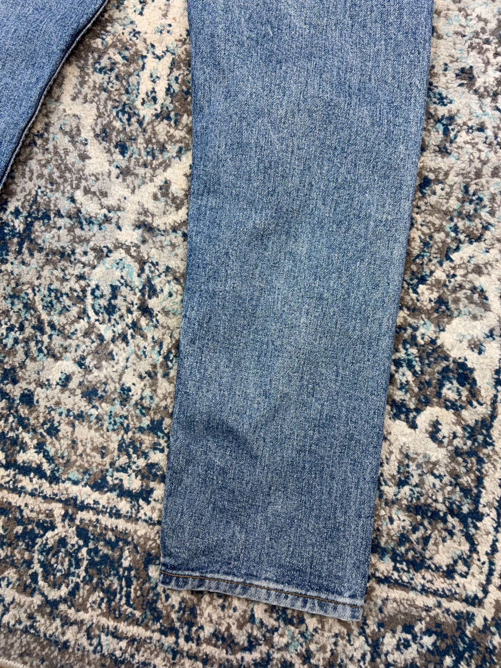 Vintage 90s Levis 505 Red Tab Medium Wash Tapered Denim Pants Size 33