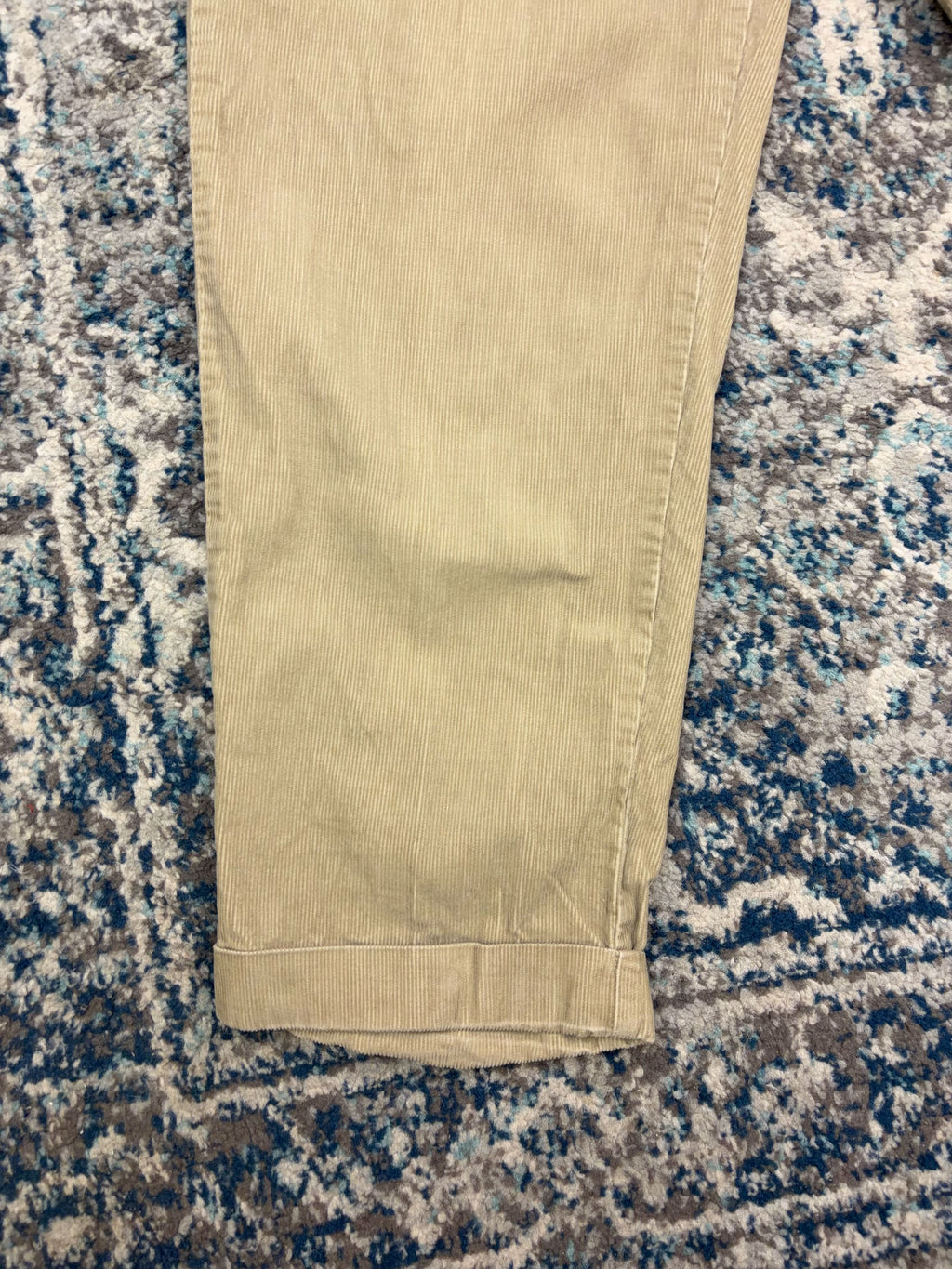 Vintage Polo Ralph Lauren Corduroy Trouser Pants Size 33