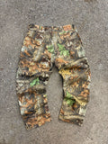 Vintage 90s Wrangler Advantage Camo Canvas Hunting Pants Size 36