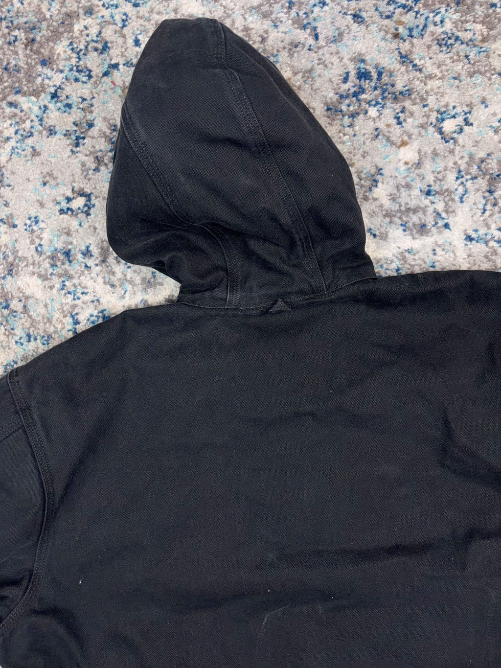 Dickies Canvas Workwear Insulated Active Style Hooded Bomber Jacket Size Large