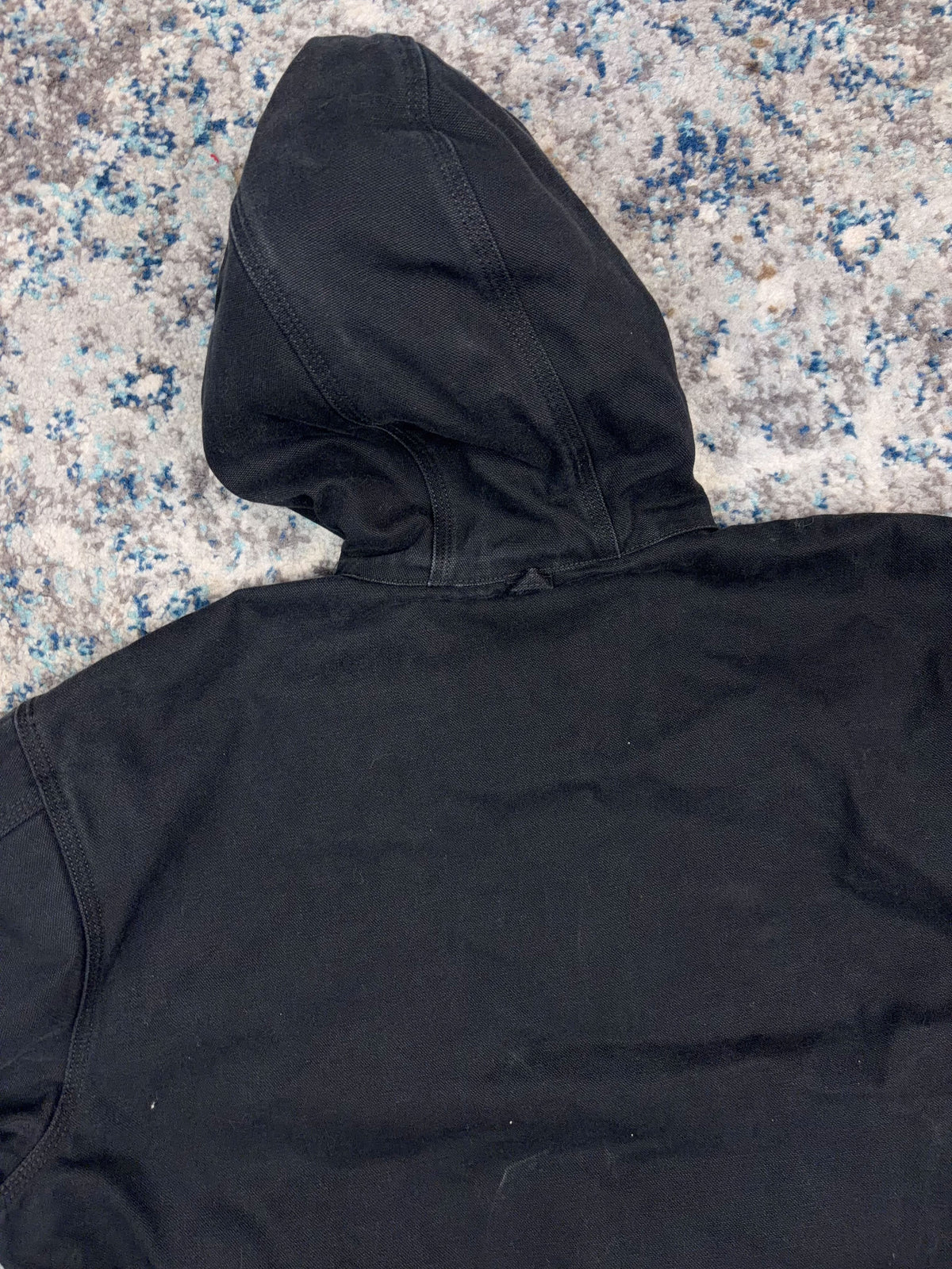 Dickies Canvas Workwear Insulated Active Style Hooded Bomber Jacket Size Large