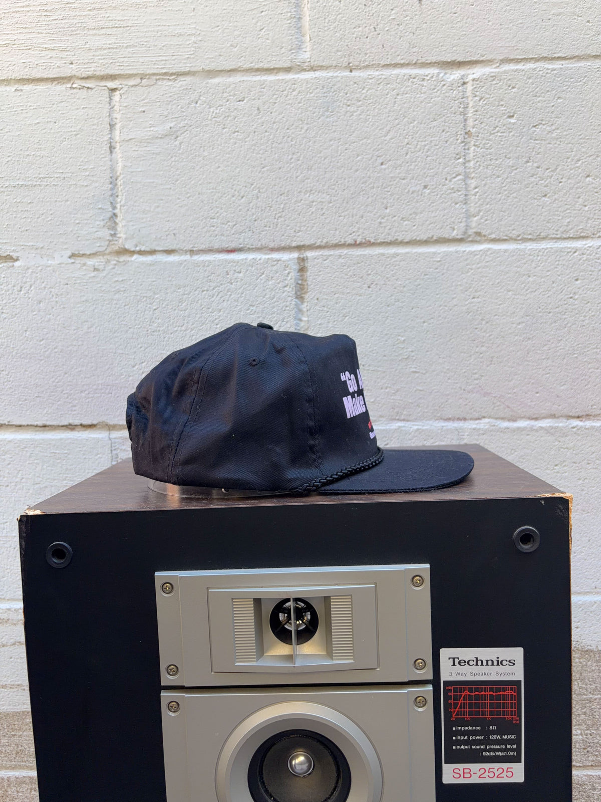 Vintage 80s/90s Go Ahead Make My Day Box Office Video Snapback Hat OSFA