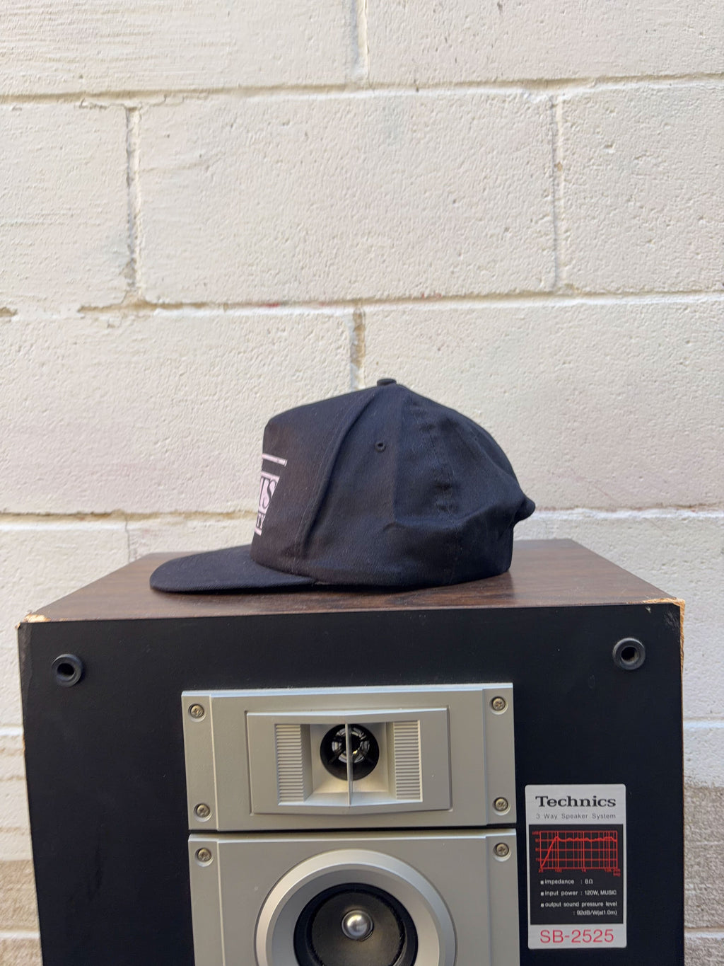 Vintage 90s The Sports Authority Graphic Spellout Snapback Hat OSFA
