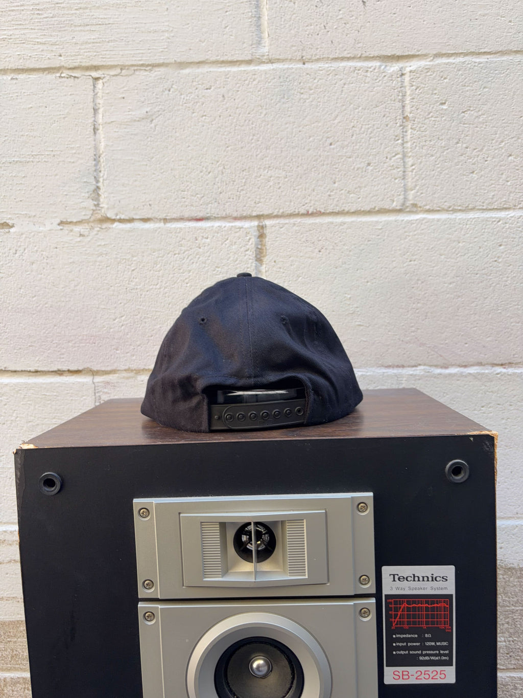 Vintage 90s The Sports Authority Graphic Spellout Snapback Hat OSFA