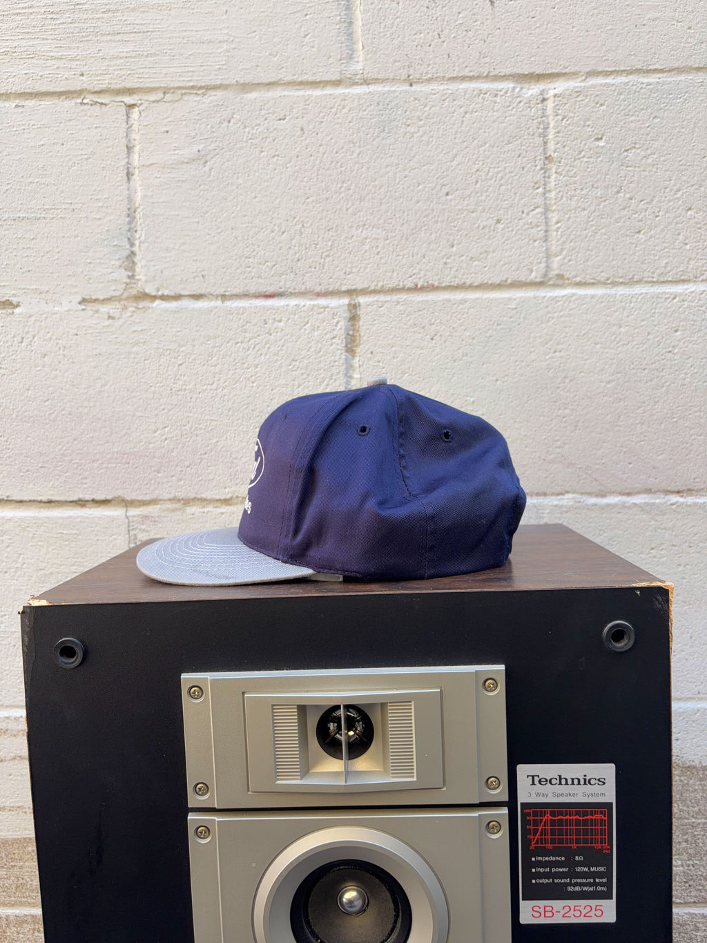 Vintage Ford Embroidered Logo Skinner Sales Two Tone Snapback Hat OSFA
