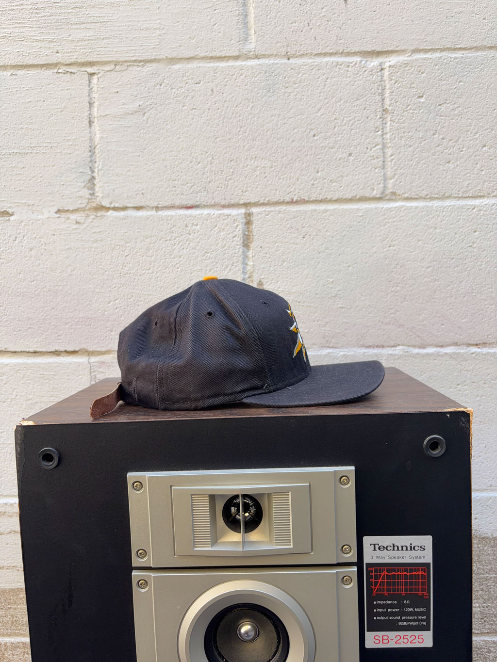 Vintage 90s Boston Bruins NHL Embroidered New Era Low Profile Strapback Hat OSFA