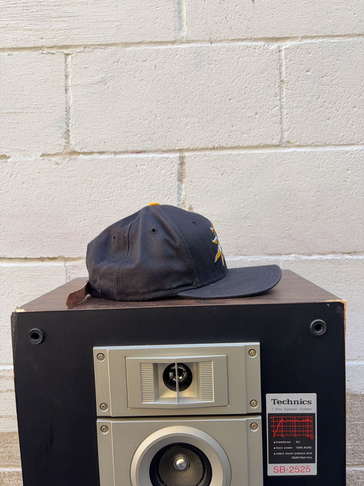 Vintage 90s Boston Bruins NHL Embroidered New Era Low Profile Strapback Hat OSFA
