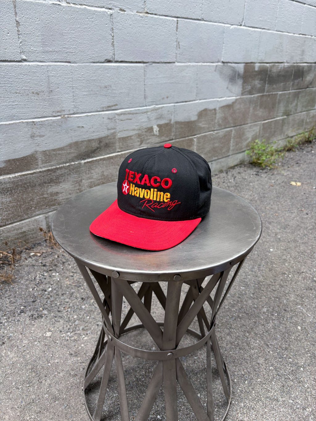 Vintage Davey Allison #28 Nascar Texaco Havoline Racing Embroidered Snapback Hat OSFA