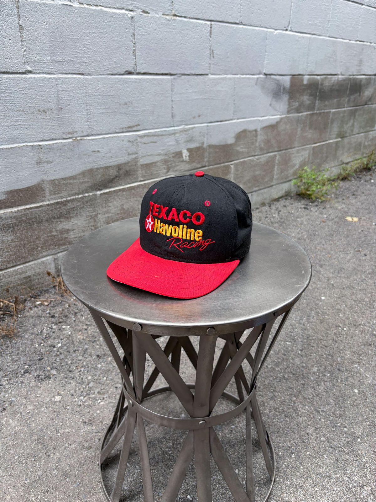 Vintage Davey Allison #28 Nascar Texaco Havoline Racing Embroidered Snapback Hat OSFA