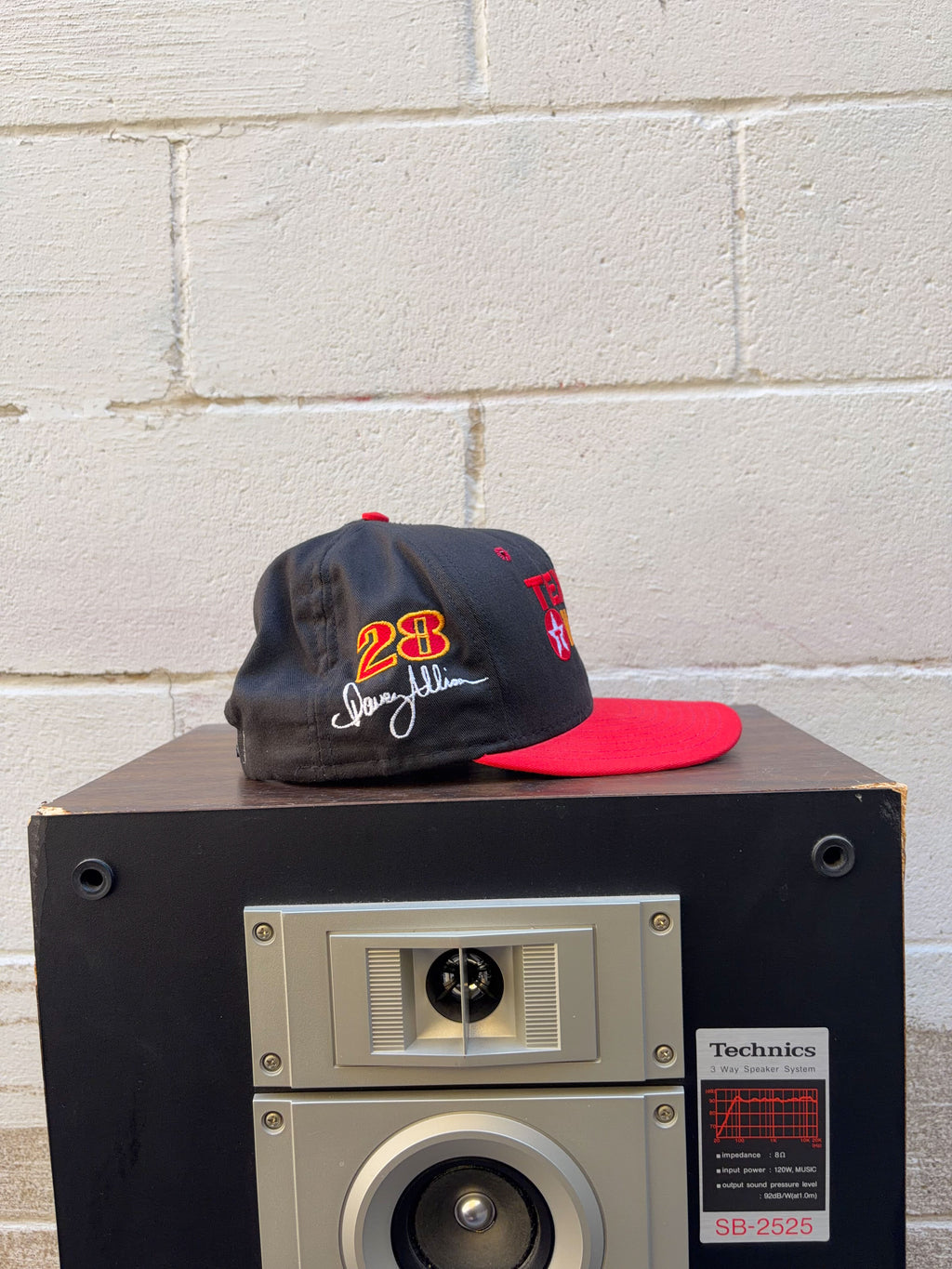 Vintage Davey Allison #28 Nascar Texaco Havoline Racing Embroidered Snapback Hat OSFA