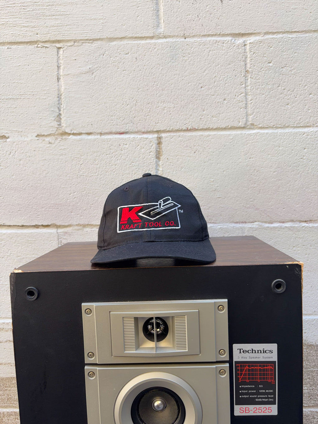 Vintage 90s Kraft Tool Co Embroidered Logo Snapback Hat OSFA
