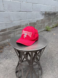 Vintage 90s Wisconsin Badgers NCAA Embroidered Mascot Spellout Snapback Hat OSFA