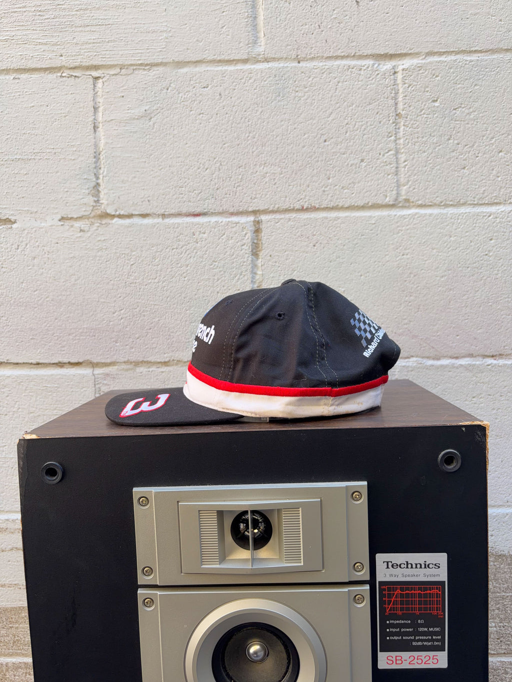 Vintage 90s Dale Earnhardt #3 Nascar Goodwrench Racing Embroidered Snapback Hat OSFA