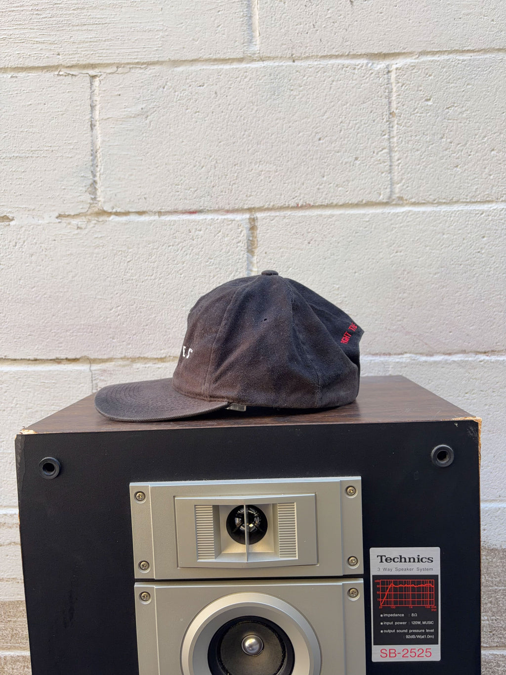 Vintage 90s The X Files Embroidered Logo TV Promo Strapback Hat OSFA