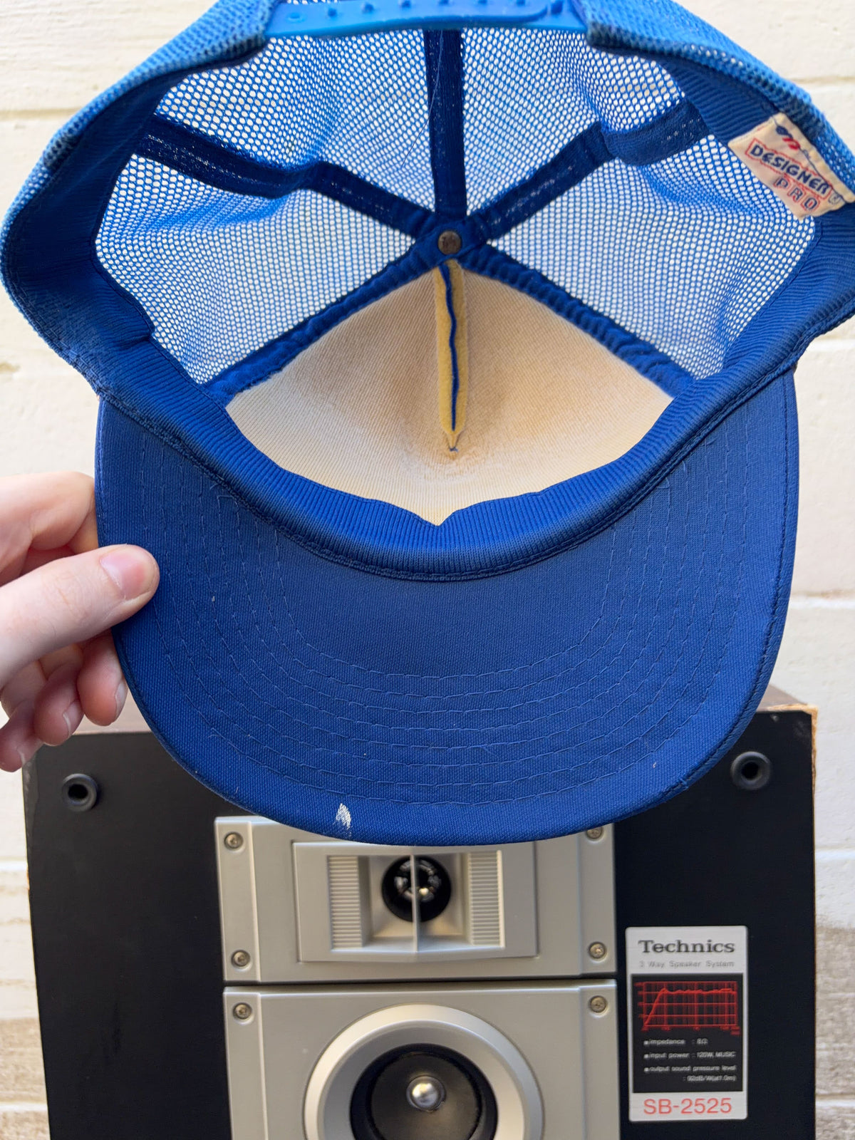 Vintage 80s/90s Heilemans Old Style Beer Promo Oak Leaf Brim Trucker Snapback Hat OSFA