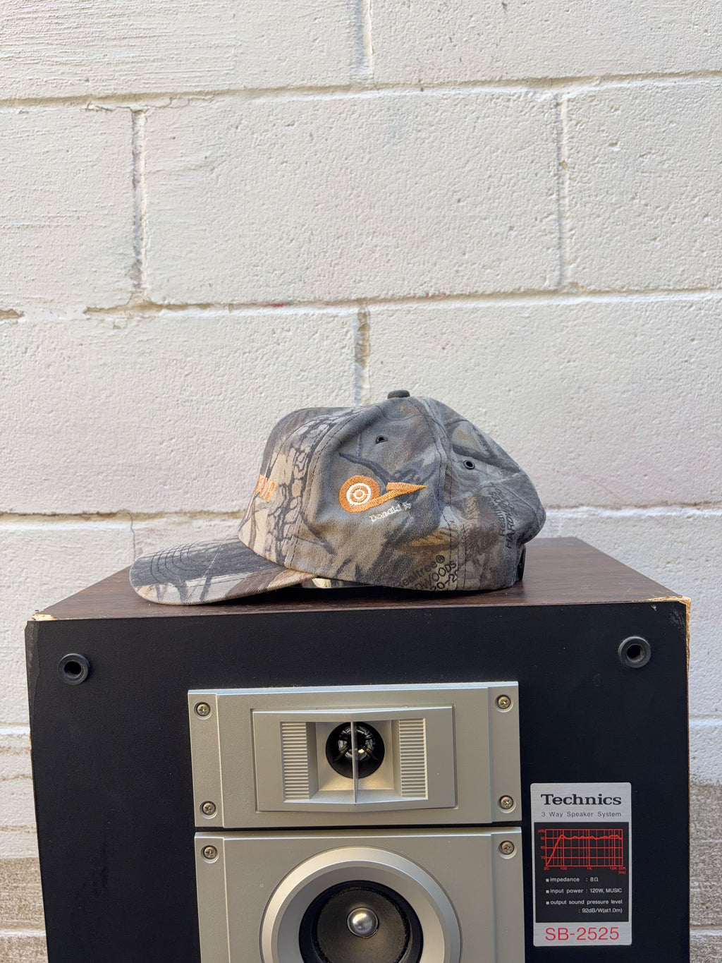 Vintage Goodyear Embroidered Logo Realtree Hardwoods Camo Hunting Snapback Hat OSFA