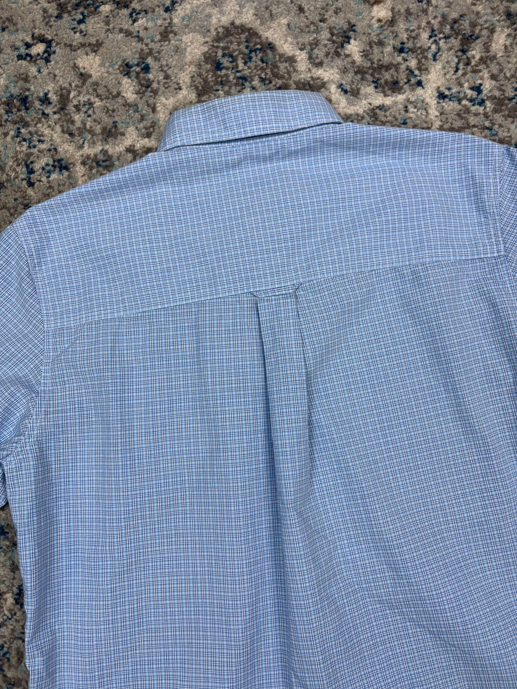 Vintage Chaps Ralph Lauren Embroidered Crest Plaid Reworked Cropped Button Up Shirt Size Large