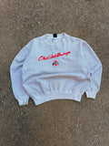 Vintage Ohio State Buckeyes NCAA Embroidered Script Spellout Sweatshirt Size Medium