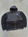 Vintage The North Face TNF Fleece Full Zip Hooded Sweatshirt Size Large