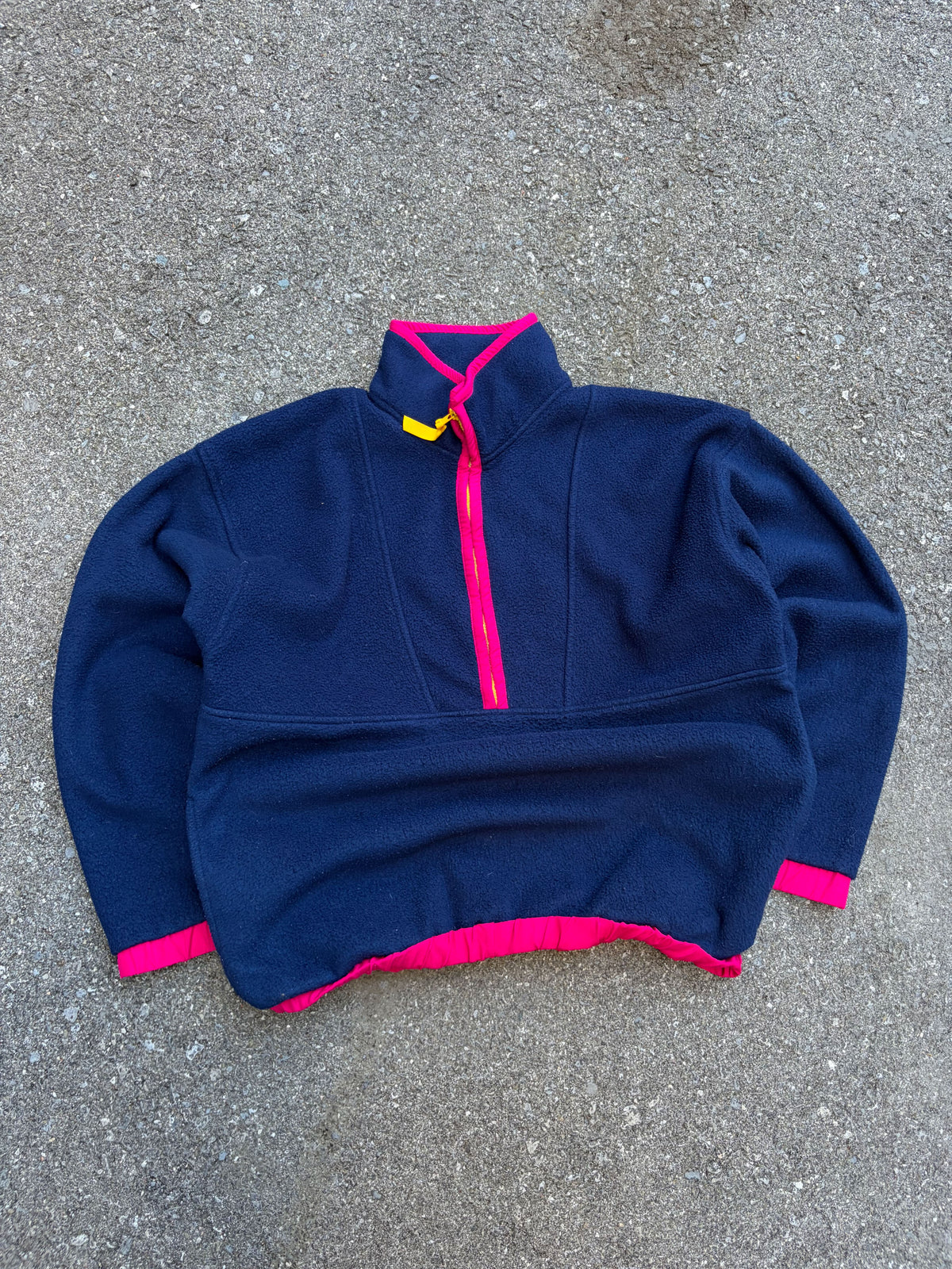Vintage GAP Cold Tested Fleece 1/2 Zip Pullover Sweatshirt Size Medium