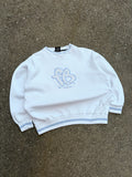 Vintage Y2K Fubu Embroidered Logo Spellout Pullover Sweatshirt Size Medium
