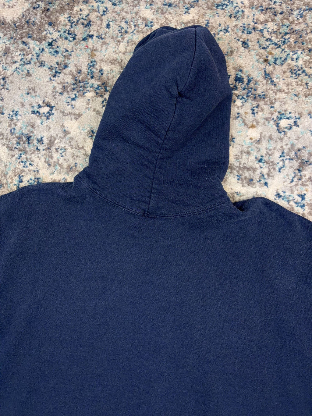 Vintage 90s Hudson NCAA Arc Spellout Russell Athletics Hooded Sweatshirt Size XL