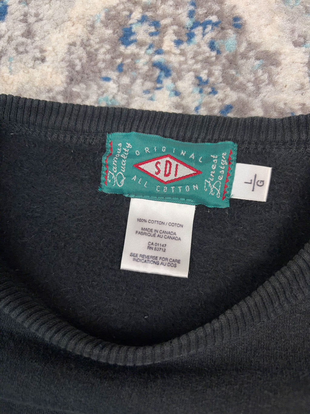 Vintage 90s Greenwood Country Club Golf Graphic Spellout Crewneck Sweatshirt Size Large