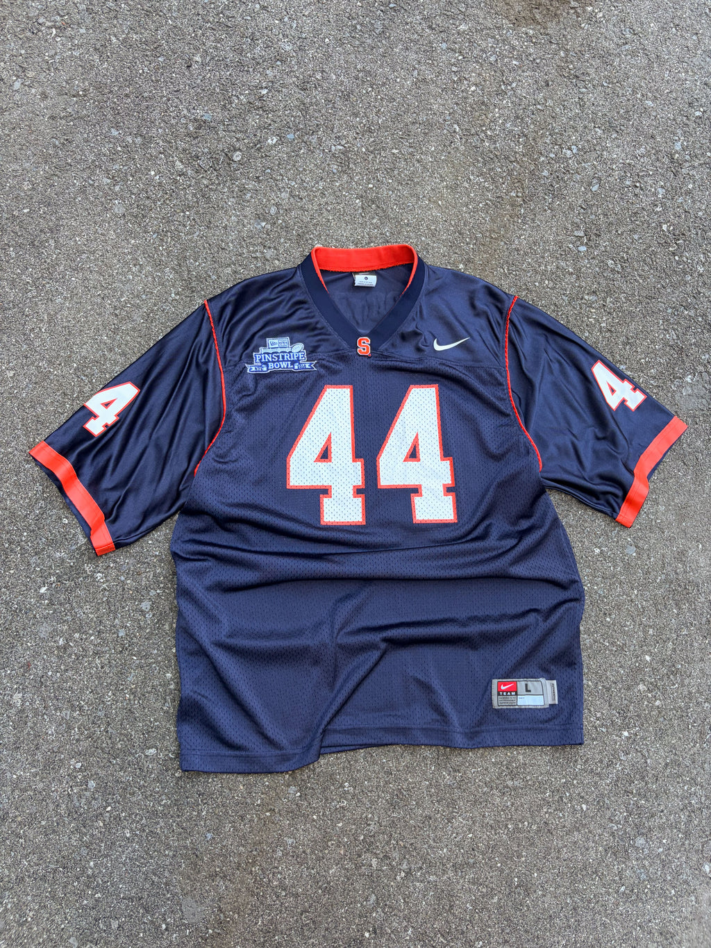 2010 Brotzki #44 Syracuse Orangemen NCAA Nike Football Jersey Size Large