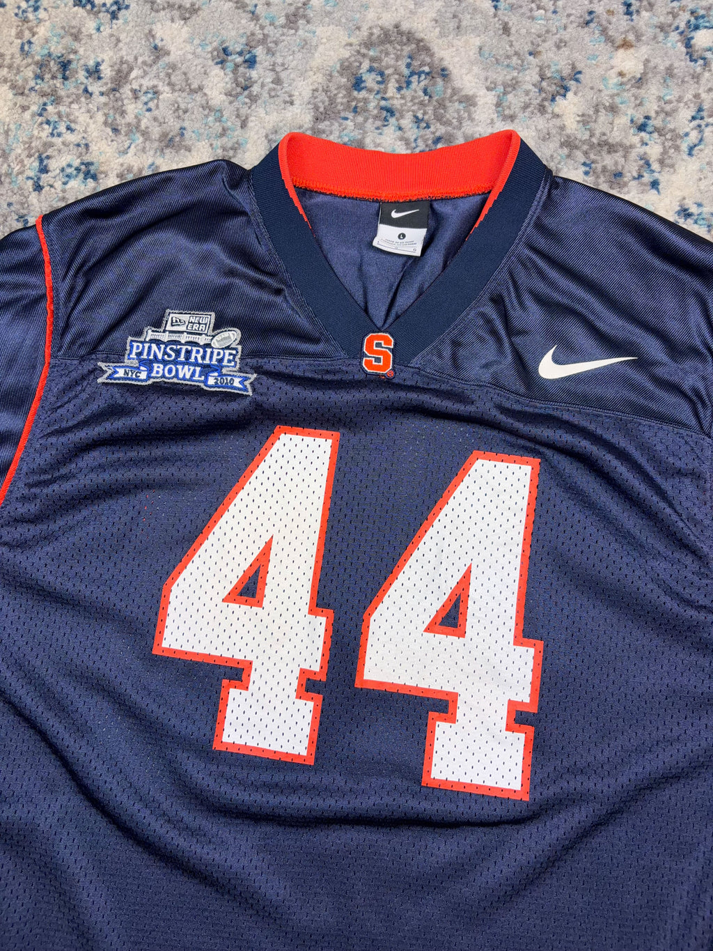2010 Brotzki #44 Syracuse Orangemen NCAA Nike Football Jersey Size Large