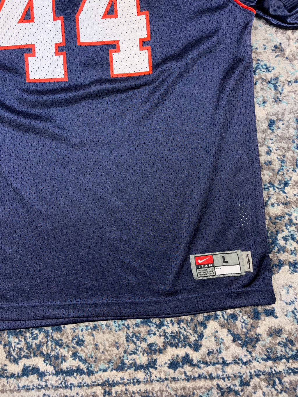 2010 Brotzki #44 Syracuse Orangemen NCAA Nike Football Jersey Size Large