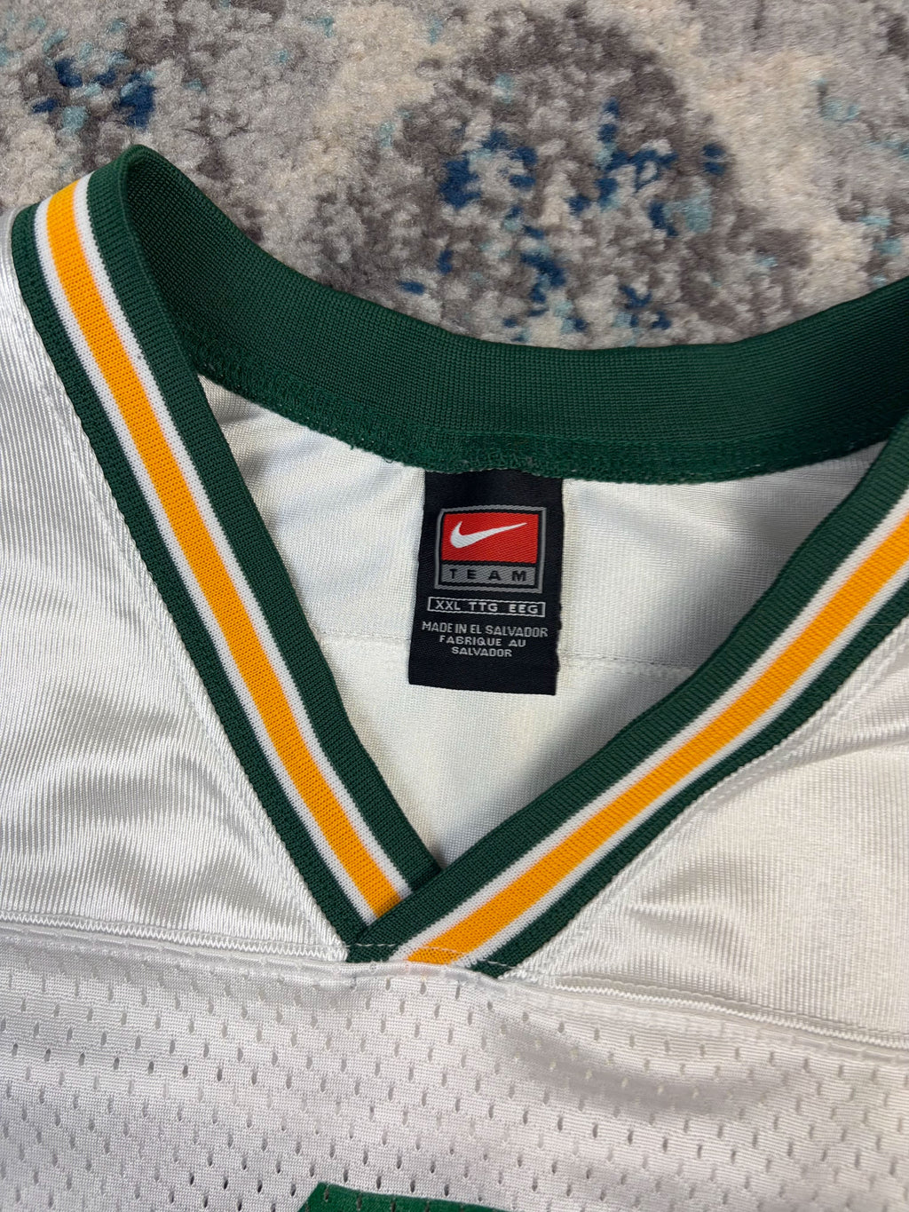 Vintage Brett Favre #4 Green Bay Packers NFL Nike Football Jersey Size 2XL