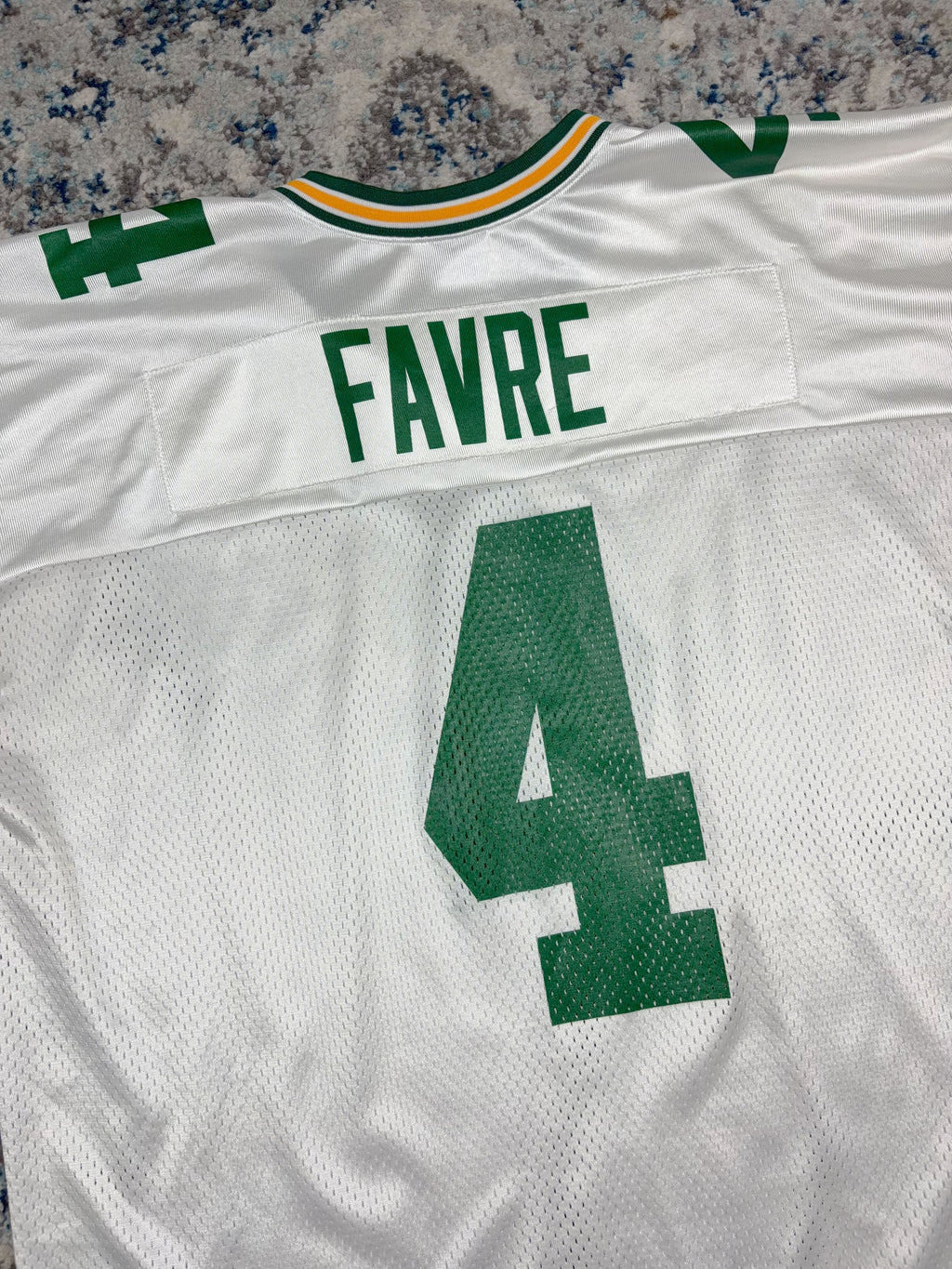 Vintage Brett Favre #4 Green Bay Packers NFL Nike Football Jersey Size 2XL