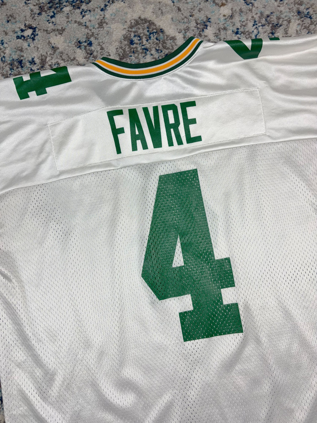 Vintage Brett Favre #4 Green Bay Packers NFL Nike Football Jersey Size 2XL