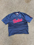 Vintage Minnesota Twins MLB Stitched Baseball Jersey Size Large