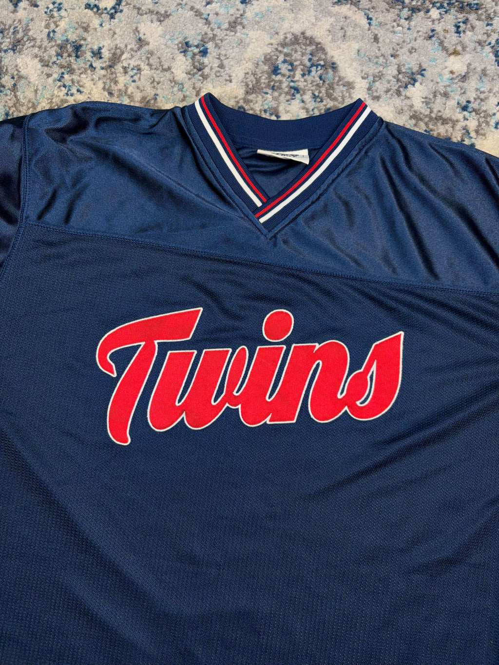 Vintage Minnesota Twins MLB Stitched Baseball Jersey Size Large