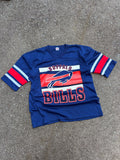 Vintage 90s Buffalo Bills NFL T-Shirt Style Graphic Football Jersey Size XL