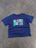 Vintage 1987 Ocean Pacific Surf Graphic Spellout T-Shirt Size Large