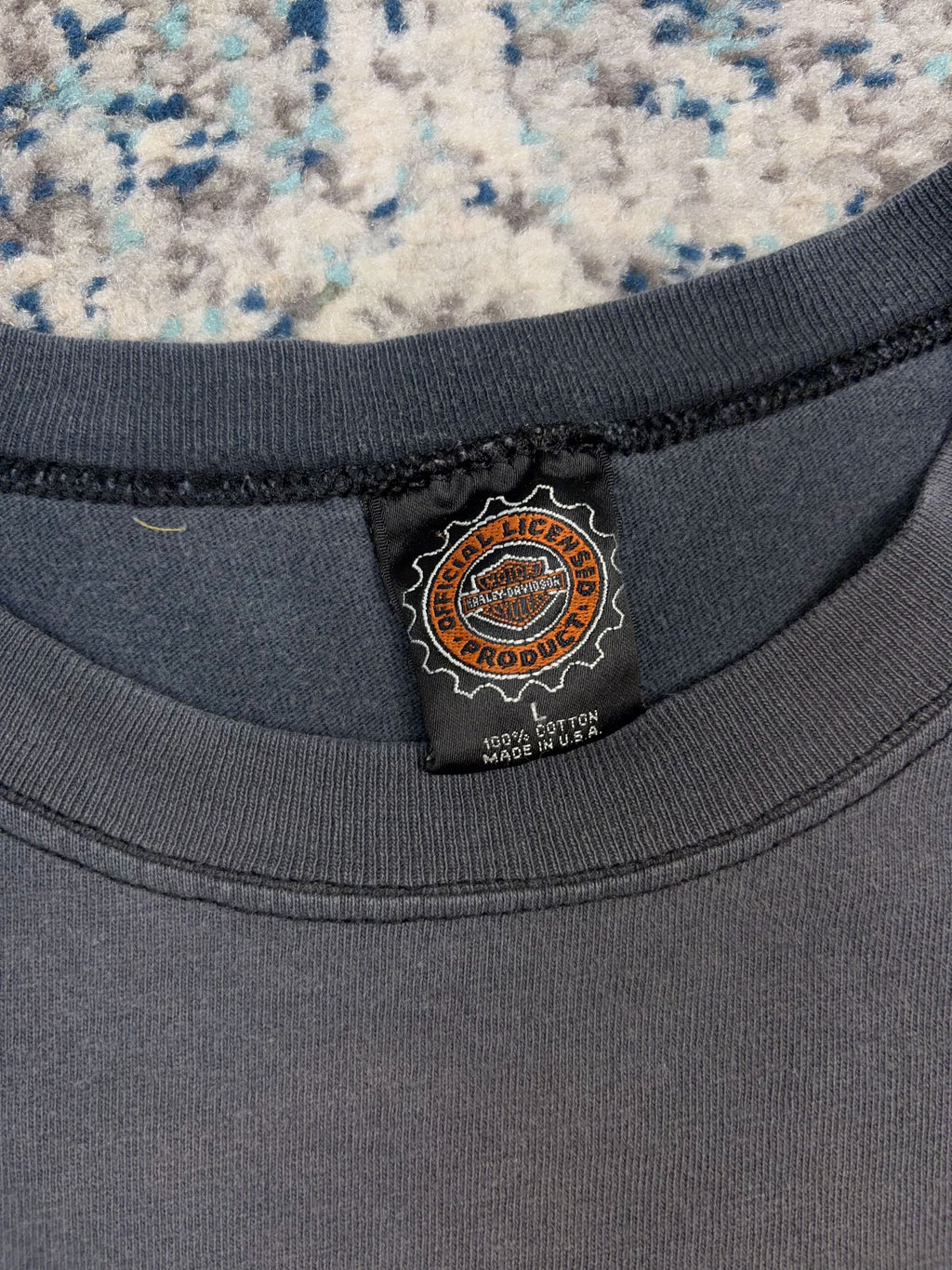 Vintage 1997 Harley Davidson Classic Logo Graphic T-Shirt Size Large
