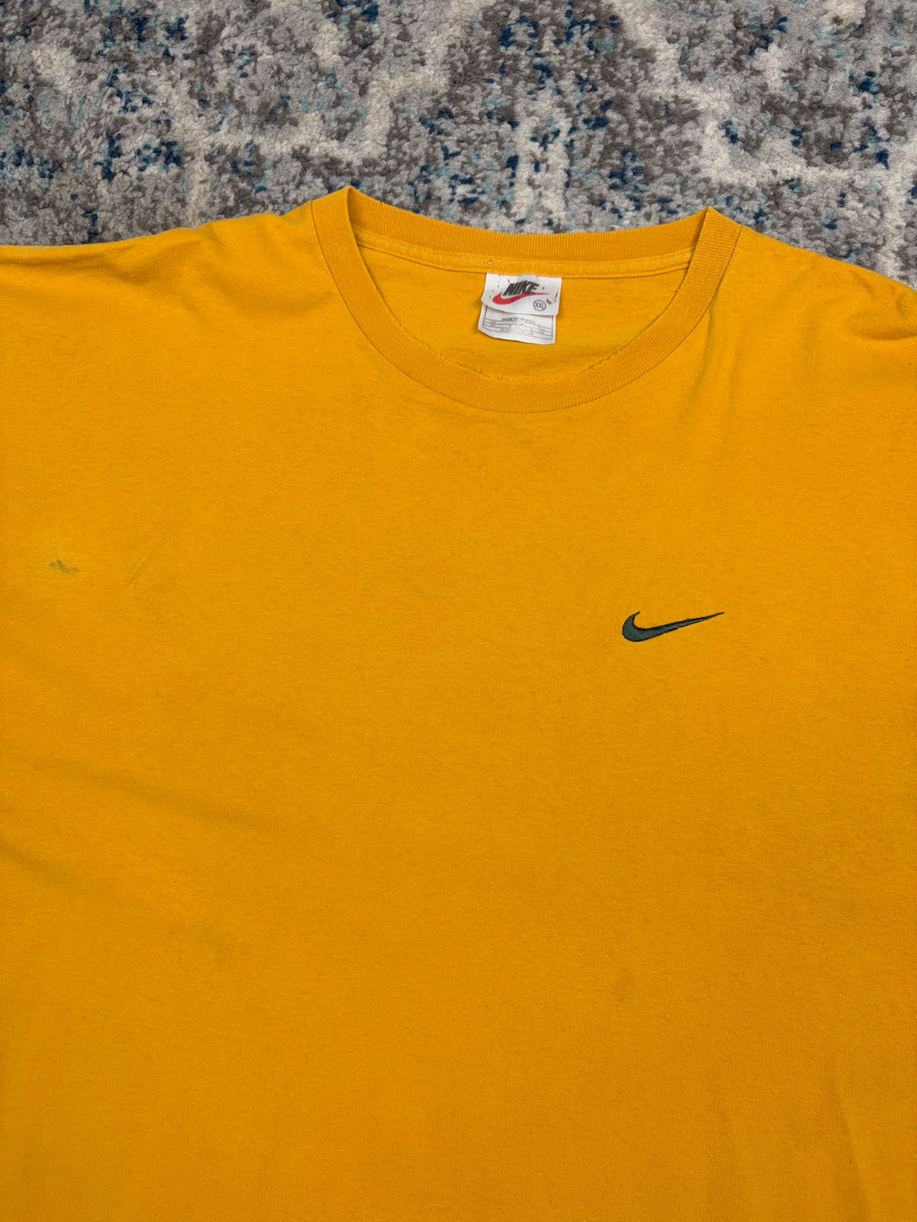 Vintage Nike Embroidered Mini Swoosh T-Shirt Size 2XL