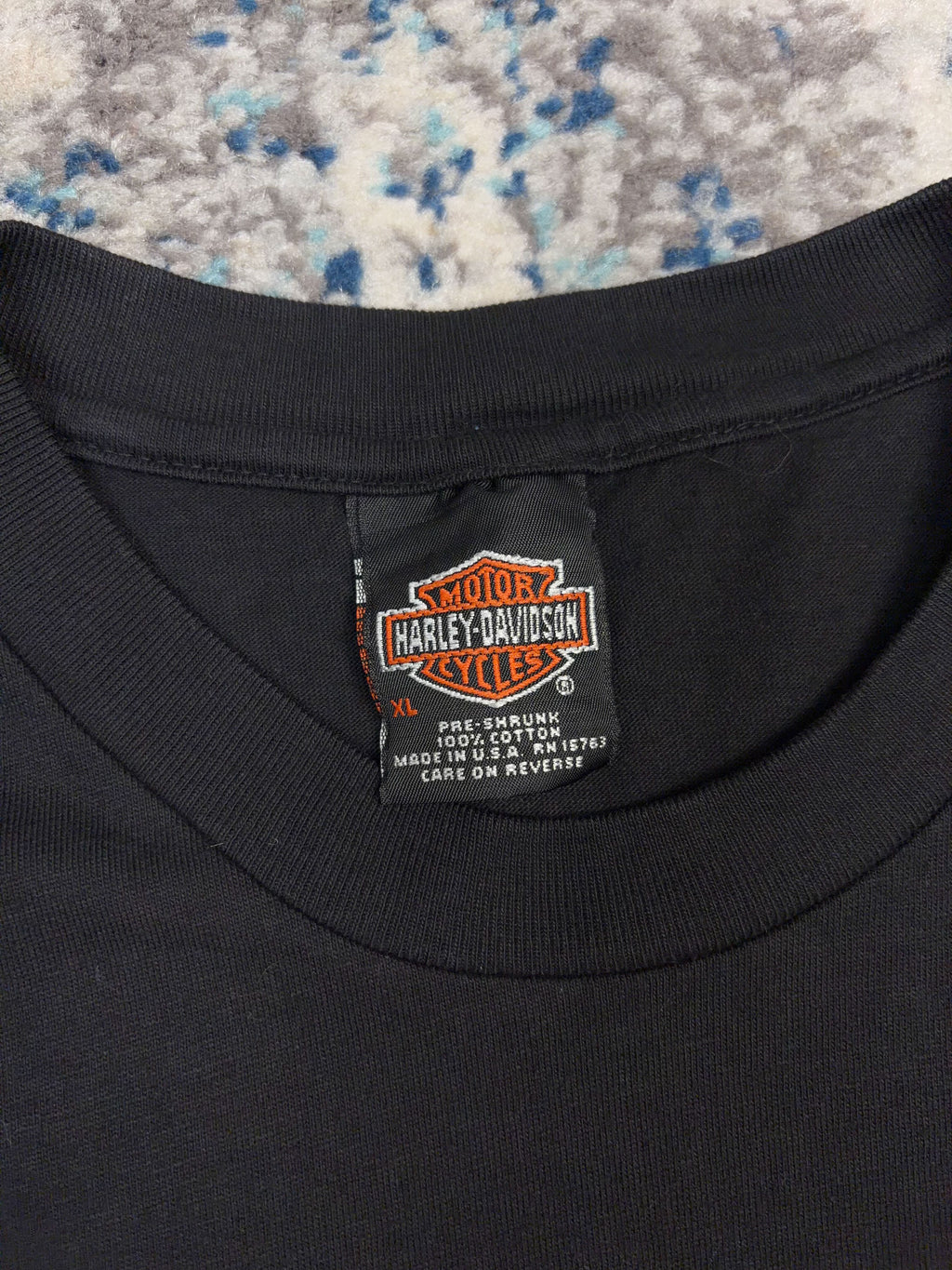 Vintage 2000 Harley Davidson Size Does Matter Engine Graphic T-Shirt Size XL