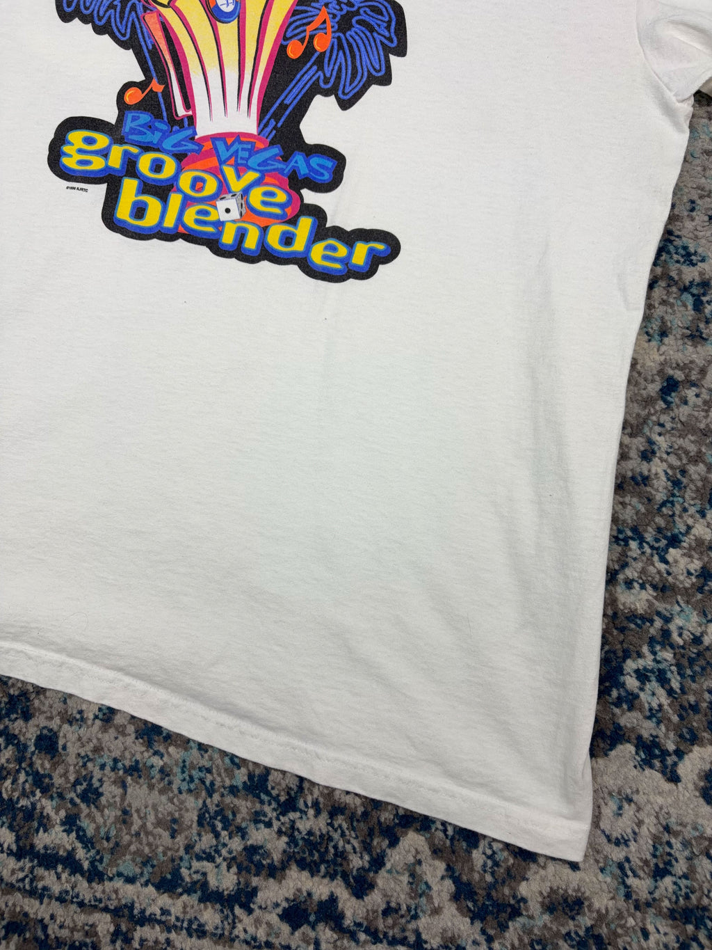 Vintage 1996 Camel Big Vegas Groove Blender Graphic T-Shirt Size XL