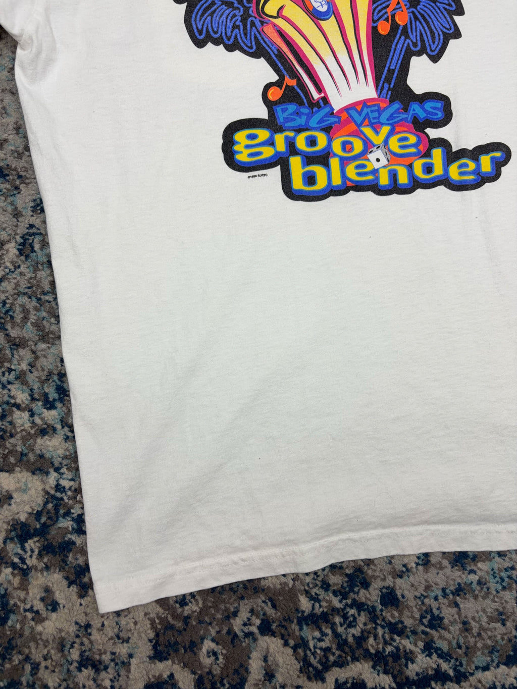 Vintage 1996 Camel Big Vegas Groove Blender Graphic T-Shirt Size XL
