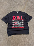 Vintage 90s Dirty Rotten Imbeciles Thrash Metal Music Graphic T-Shirt Size XL