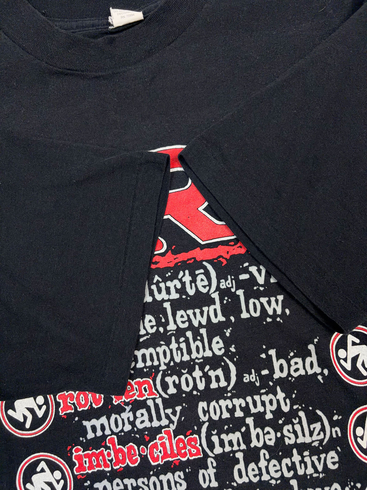Vintage 90s Dirty Rotten Imbeciles Thrash Metal Music Graphic T-Shirt Size XL