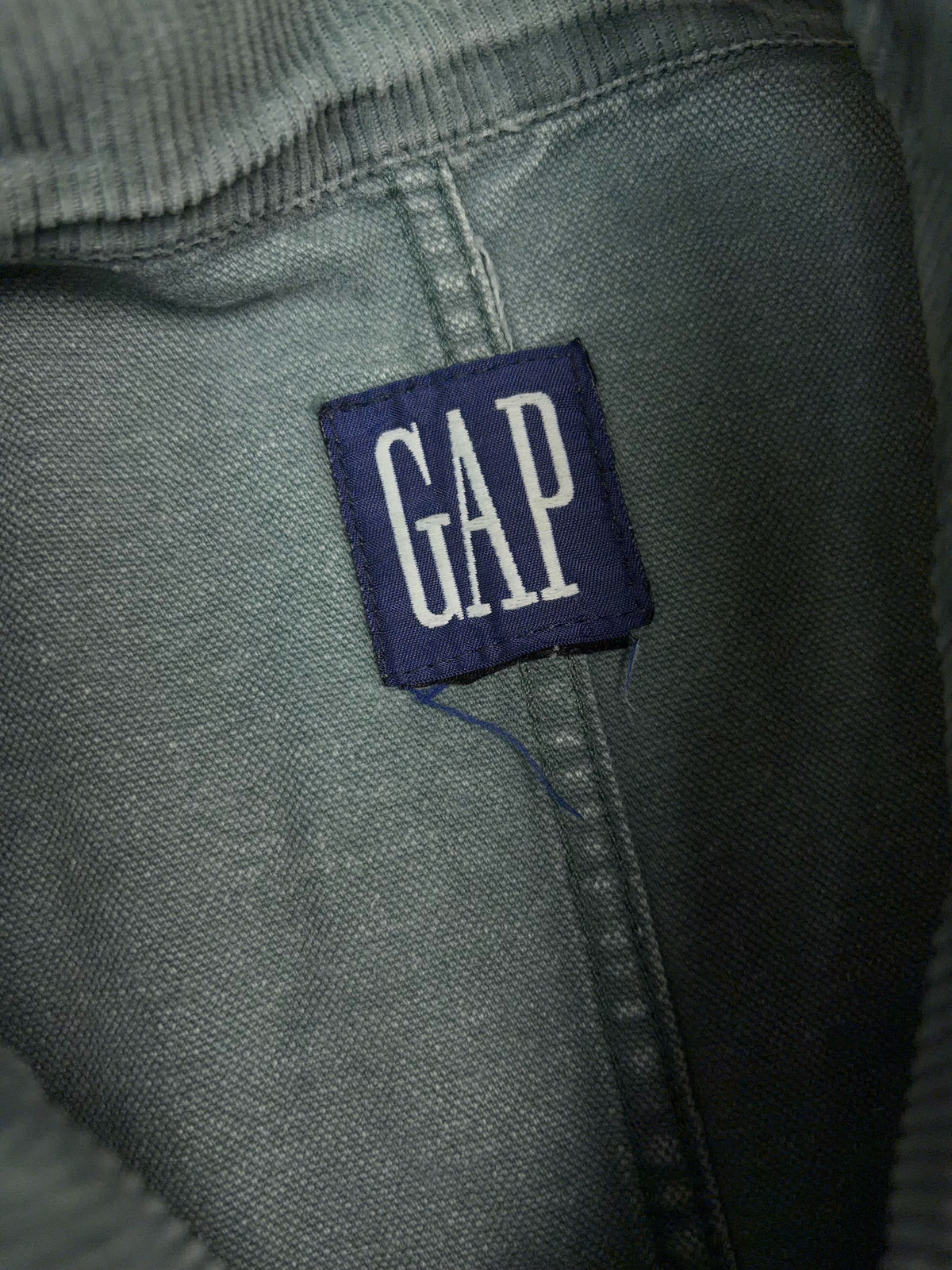 Vintage 90s Gap Canvas Workwear Style Chore Jacket Size XL