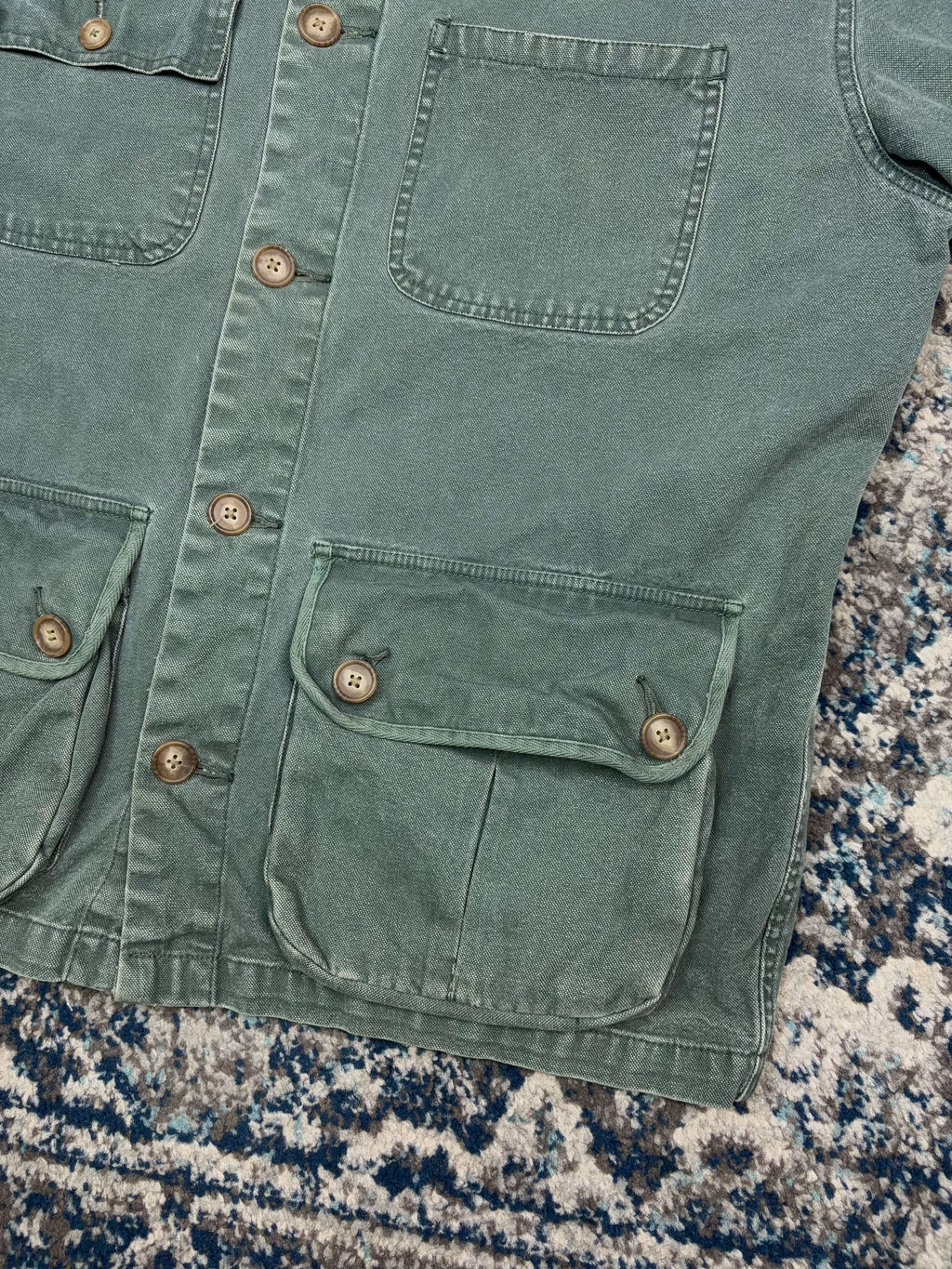 Vintage 90s Gap Canvas Workwear Style Chore Jacket Size XL