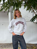 Vintage 90s Harvard Collegiate Arc Spellout Champion Reverse Weave Sweatshirt Size Medium