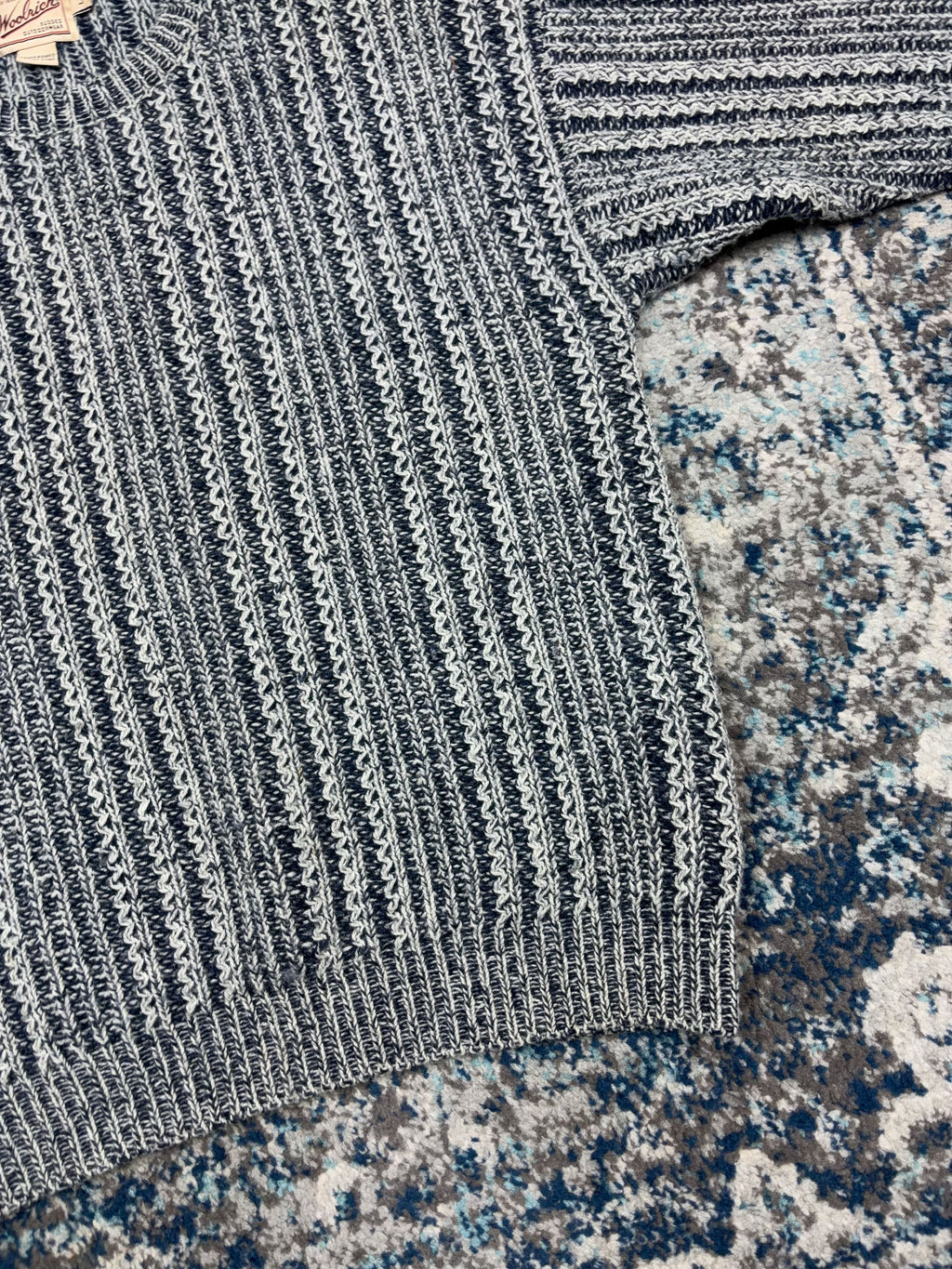 Vintage Woolrich Ribbed Pullover Knit Sweater Size Large